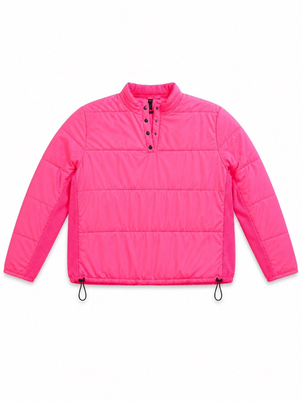 Torrid Bright Pink Quilted Pullover Puffer